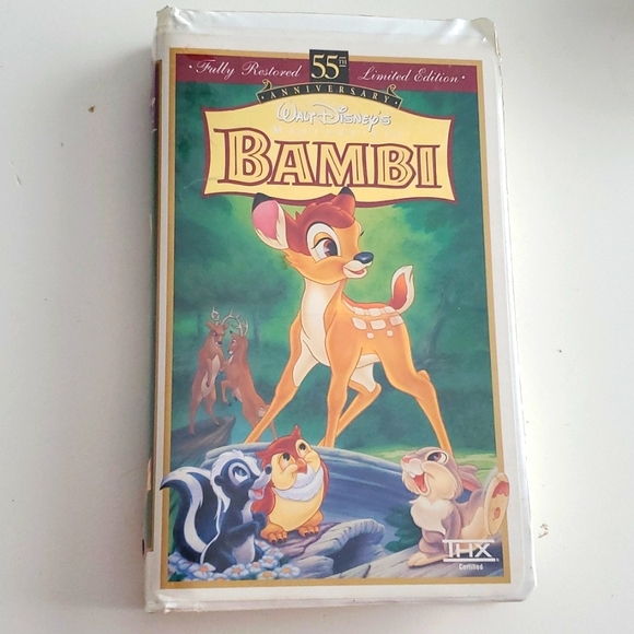 Disney Bambi VHS fully restored Limited Edition 55th anniversary - Picture 1 of 4